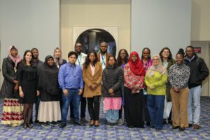 Photo of all the 2024 Resource-Limited Awardee at the ASHG 2023 annual Meeting Held in Washington D.C.